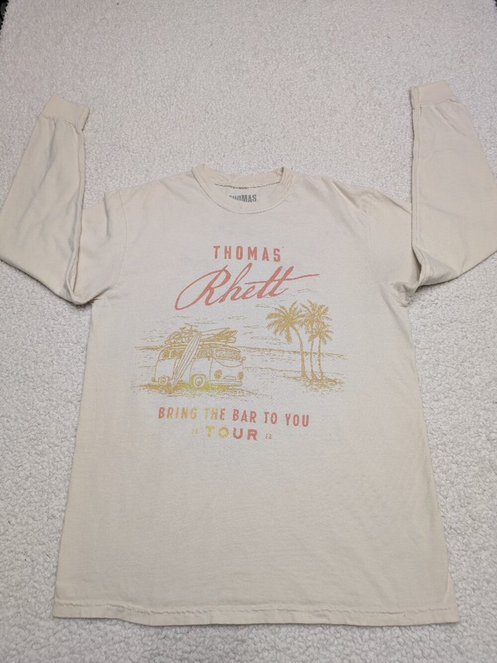 Thomas Rhett Tour 2022 Long Sleeve Tee M